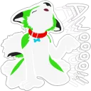 😙 emoji Furry Telegram sticker 16 of 61