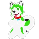 😄 emoji Furry Telegram sticker 20 of 61