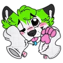 👅 emoji Furry Telegram sticker 11 of 61