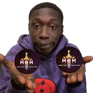 Sticker from MOM