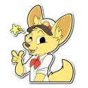 😉 emoji Axel Sparkster Telegram sticker 8 of 43