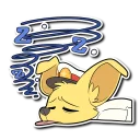 💤 emoji Axel Sparkster Telegram sticker 12 of 43