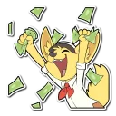 Sticker from Axel Sparkster