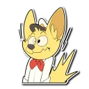 😱 emoji Axel Sparkster Telegram sticker 24 of 43