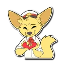 💔 emoji Axel Sparkster Telegram sticker 15 of 43