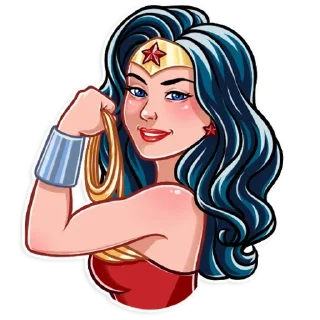 Sticker from Wonder Woman