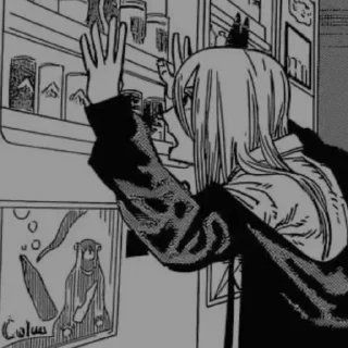 Sticker from Chainsaw Man