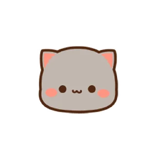 😊 emoji 蜜桃貓小表情02 @kal_pc Telegram sticker 10 of 24