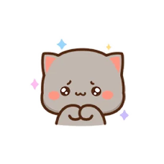 😊 emoji 蜜桃貓小表情02 @kal_pc Telegram sticker 19 of 24