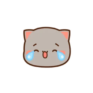 😊 emoji 蜜桃貓小表情02 @kal_pc Telegram sticker 8 of 24