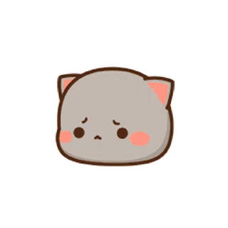 😊 emoji 蜜桃貓小表情02 @kal_pc Telegram sticker 22 of 24