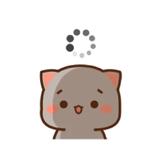 😊 emoji 蜜桃貓小表情02 @kal_pc Telegram sticker 14 of 24