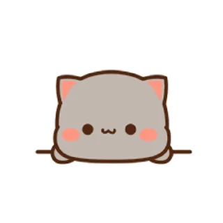 😊 emoji 蜜桃貓小表情02 @kal_pc Telegram sticker 7 of 24