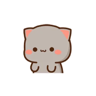 😊 emoji 蜜桃貓小表情02 @kal_pc Telegram sticker 15 of 24