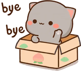 😊 emoji Peach cat 蜜桃貓 (21) @kal_pc Telegram sticker 12 of 24