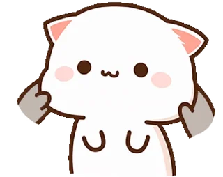 😊 emoji Peach cat 蜜桃貓 (21) @kal_pc Telegram sticker 15 of 24