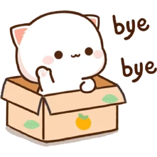 😊 emoji Peach cat 蜜桃貓 (21) @kal_pc Telegram sticker 11 of 24