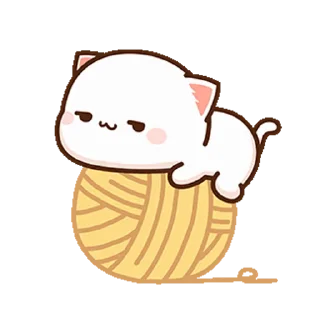 😊 emoji Peach cat 蜜桃貓 (21) @kal_pc Telegram sticker 21 of 24