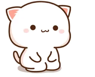😊 emoji Peach cat 蜜桃貓 (21) @kal_pc Telegram sticker 23 of 24