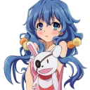 😯 emoji Date A Live - Yoshino  四糸乃 Telegram sticker 2 of 81