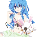 😖 emoji Date A Live - Yoshino  四糸乃 Telegram sticker 17 of 81