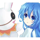 😦 emoji Date A Live - Yoshino  四糸乃 Telegram sticker 20 of 81