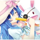 🍭 emoji Date A Live - Yoshino  四糸乃 Telegram sticker 19 of 81
