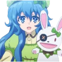 😃 emoji Date A Live - Yoshino  四糸乃 Telegram sticker 22 of 81