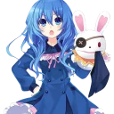 😡 emoji Date A Live - Yoshino  四糸乃 Telegram sticker 24 of 81