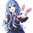 ✊️ emoji Date A Live - Yoshino  四糸乃 Telegram sticker 14 of 81