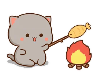 Sticker from Peach cat 蜜桃貓 (25) @kal_pc