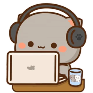 😊 emoji Peach cat 蜜桃貓 (25) @kal_pc Telegram sticker 24 of 24