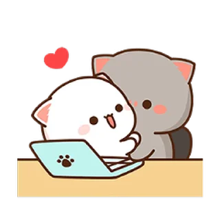 😊 emoji 蜜桃貓14 @kal_pc Telegram sticker 8 of 24