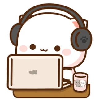 😊 emoji Peach cat 蜜桃貓 (25) @kal_pc Telegram sticker 23 of 24