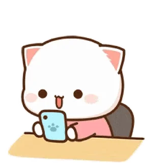 😊 emoji Peach cat 蜜桃貓 (25) @kal_pc Telegram sticker 17 of 24