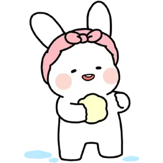 💧 emoji ✿֟፝͜͡ʙᴜɴɴʏ֟፝ᴢɪɴʜᴏs❥ @stickersdaManu Telegram sticker 21 of 63
