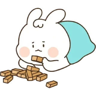 🍫 emoji ✿֟፝͜͡ʙᴜɴɴʏ֟፝ᴢɪɴʜᴏs❥ @stickersdaManu Telegram sticker 6 of 63