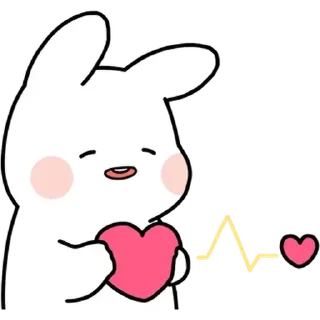 💖 emoji ✿֟፝͜͡ʙᴜɴɴʏ֟፝ᴢɪɴʜᴏs❥ @stickersdaManu Telegram sticker 20 of 63