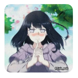 Sticker from Hinata @Sigilo_packs
