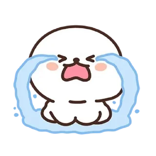 😊 emoji :: Cute Baby Seal :: @kal_pc Telegram sticker 12 of 24
