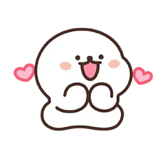 😊 emoji :: Cute Baby Seal :: @kal_pc Telegram sticker 7 of 24