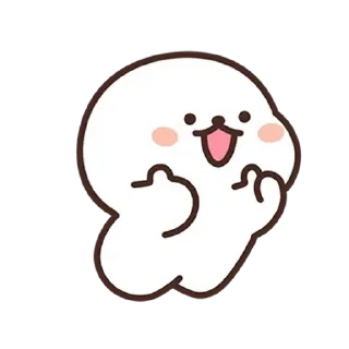 😊 emoji :: Cute Baby Seal :: @kal_pc Telegram sticker 20 of 24