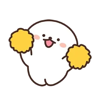 😊 emoji :: Cute Baby Seal :: @kal_pc Telegram sticker 17 of 24