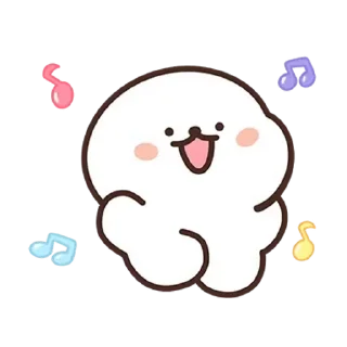 😊 emoji :: Cute Baby Seal :: @kal_pc Telegram sticker 5 of 24