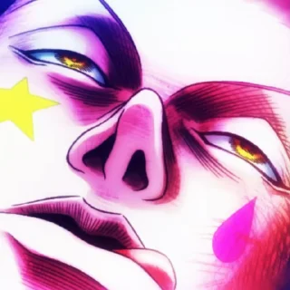 😊 emoji Hisoka 2011 Telegram sticker 11 of 16