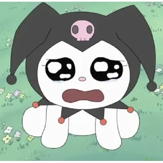 😊 emoji Kuromi baku Telegram sticker 20 of 96