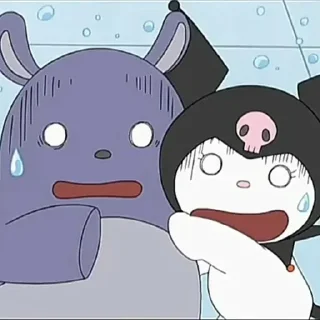 😊 emoji Kuromi baku Telegram sticker 11 of 96