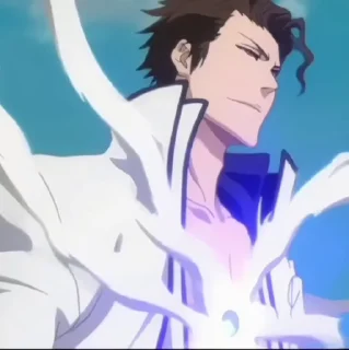 🌟 emoji 神҉ Aizen Anime @Its_silence Telegram sticker 8 of 50