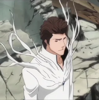 🌟 emoji 神҉ Aizen Anime @Its_silence Telegram sticker 22 of 50