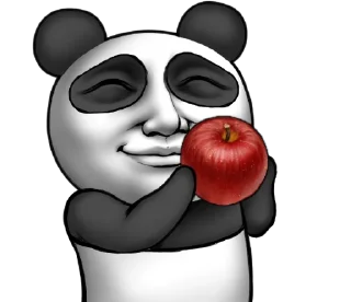Sticker from Cute panda!!2 | @INPoroject